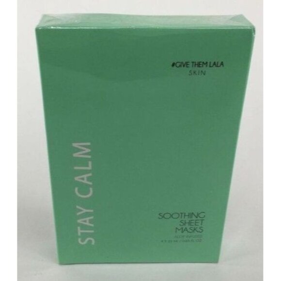 Give Them Lala Skin Stay Calm Soothing Sheet Masks 0.85 oz - Picture 1 of 4